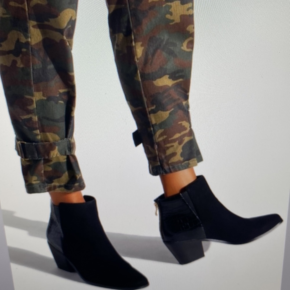 Black Booties Susie By Shoe Dazzle